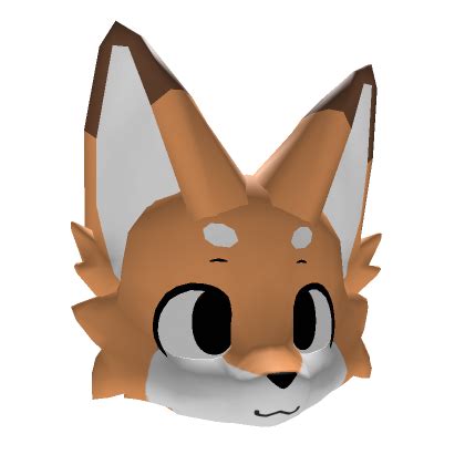 kemono feliz|Zorro de Kemono Feliz Blanco (ceja elevada) .